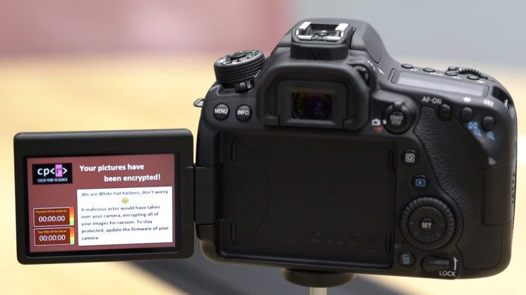 Canon DSLR cameras found vulnerable to ransomware